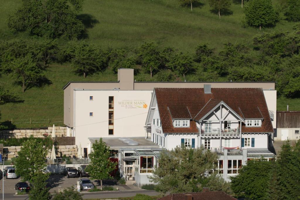 Landhotel Wilder Mann Eggingen Exterior foto