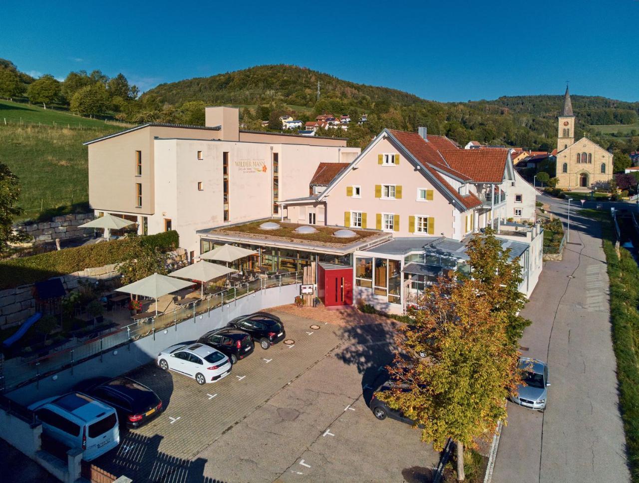 Landhotel Wilder Mann Eggingen Exterior foto